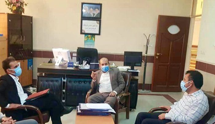 تجلیل از حجت بساطی نظری، خبرنگار پایگاه خبری پاعلم به مناسبت هفته بهداشت