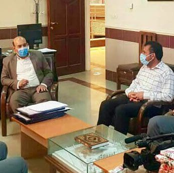 تجلیل از حجت بساطی نظری، خبرنگار پایگاه خبری پاعلم به مناسبت هفته بهداشت