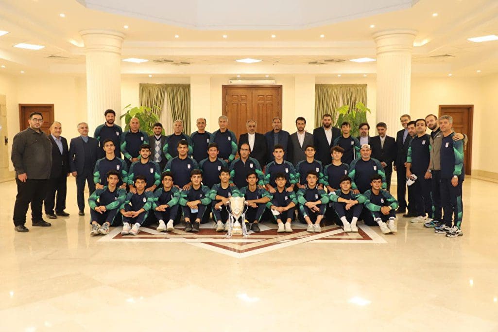 The Iran ambassador appreciates the players U15