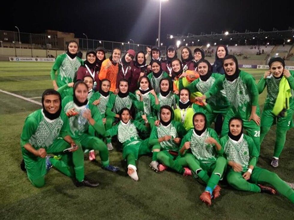 Women soccer players of Shahrdari Sirjan runners-up at AFC Women’s Club Championship