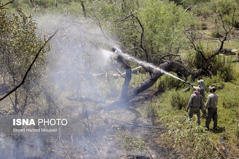 تجهیزات اطفای حریق لرستان جوابگوی آتش‌سوزی‌های معمولی است