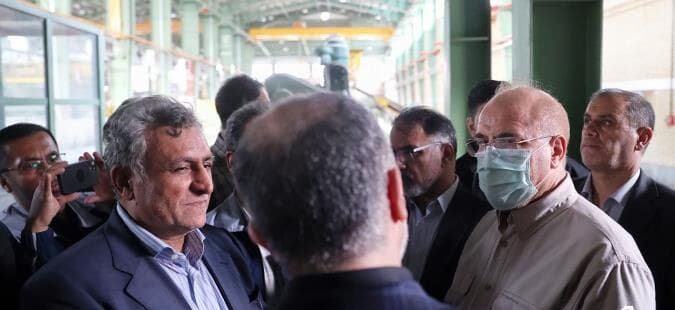 رییس مجلس از کارخانه تولید لوله در دورود بازدید کرد