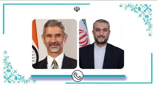 وزیرا خارجیة إيران والهند یبحثان ملفات إقلیمیة ودولیة