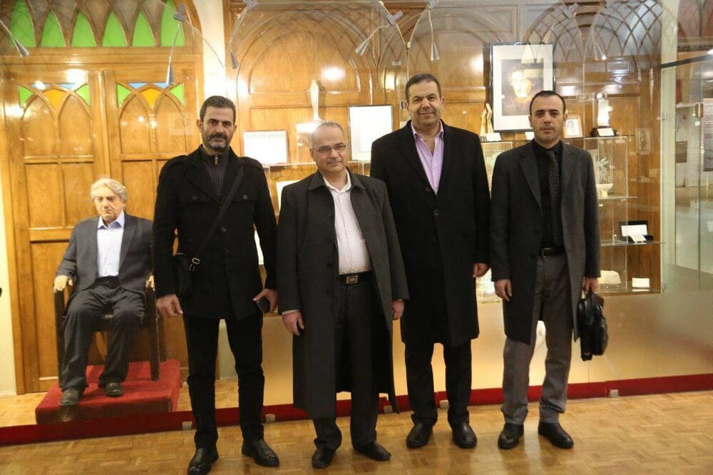 وفد سوري یزور متحف السینما الإيرانية