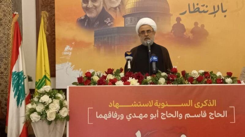 حزب الله يحيي ذكرى الشهيد سليماني باحتفال سياسي حاشد