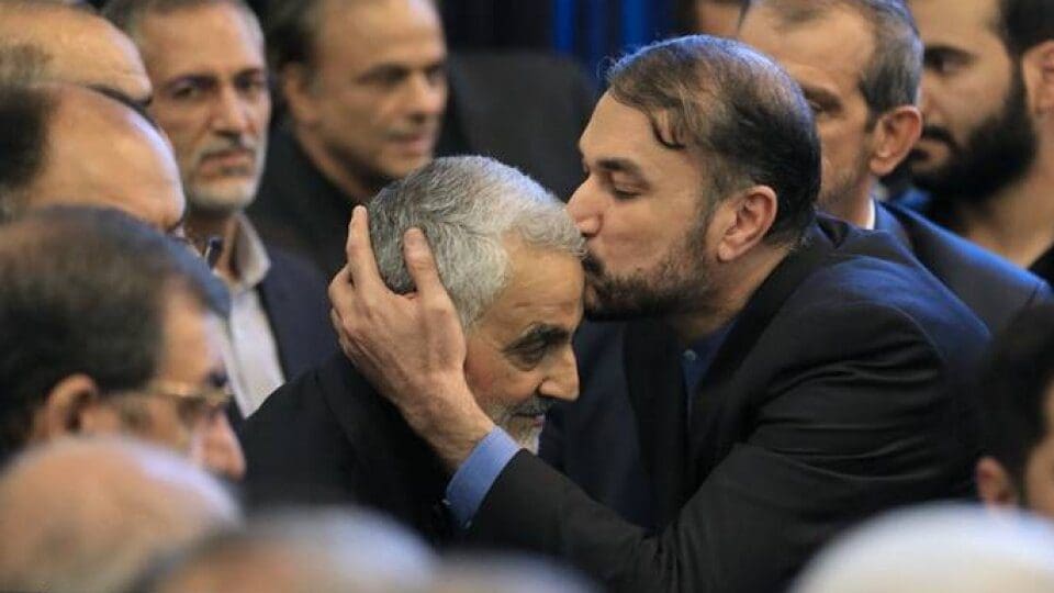 وزیر الخارجیة یحيي ذکری إستشهاد سلیماني