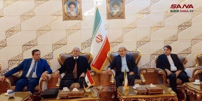 نائب وزیر الخارجية السوري في طهران
