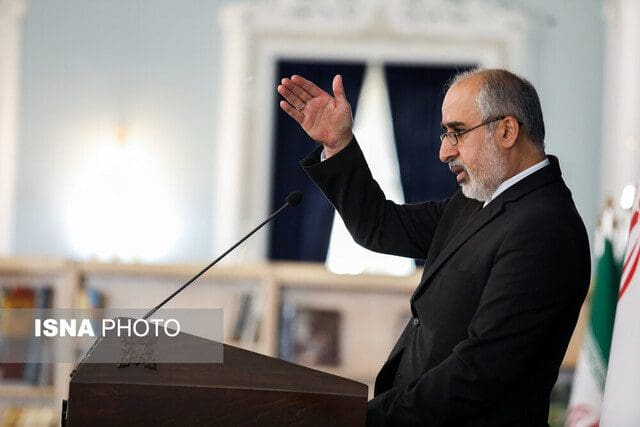 کنعاني: منتهکو القانون یصبحون حملة رایة الأمن الدولي!