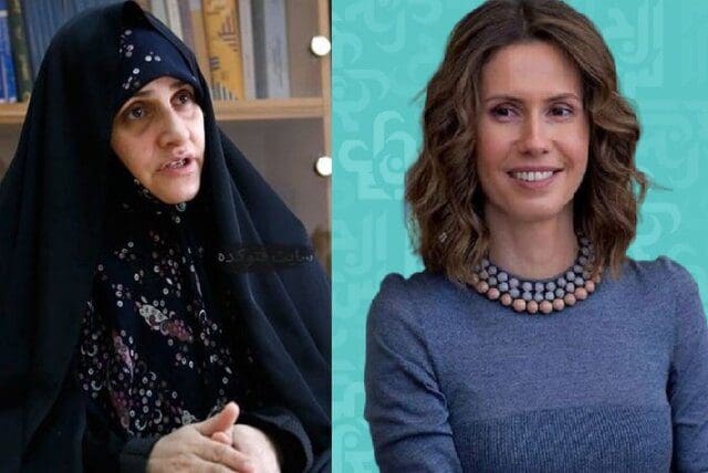 أسماء الأسد توجه رسالة إلی زوجة رئيسي