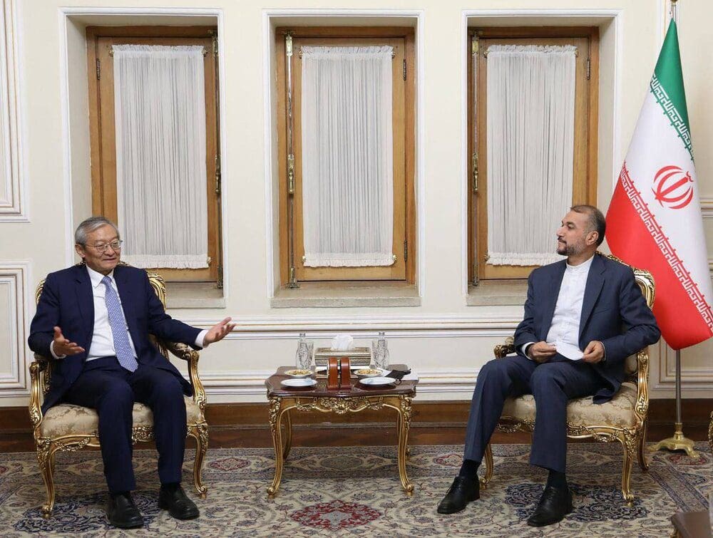 أمیرعبداللهیان یؤکد علی قدرات إيران للمساهمة في تحقیق أهداف منظمة شنغهاي