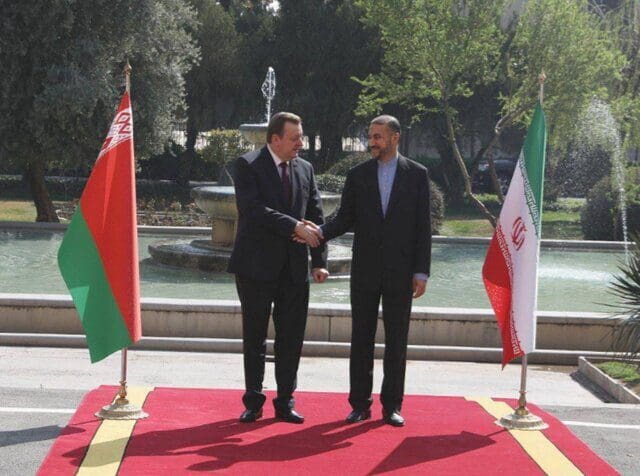 طهران تستضیف لقاء بین أمیرعبداللهیان ووزیر الخارجیة البیلاروسي