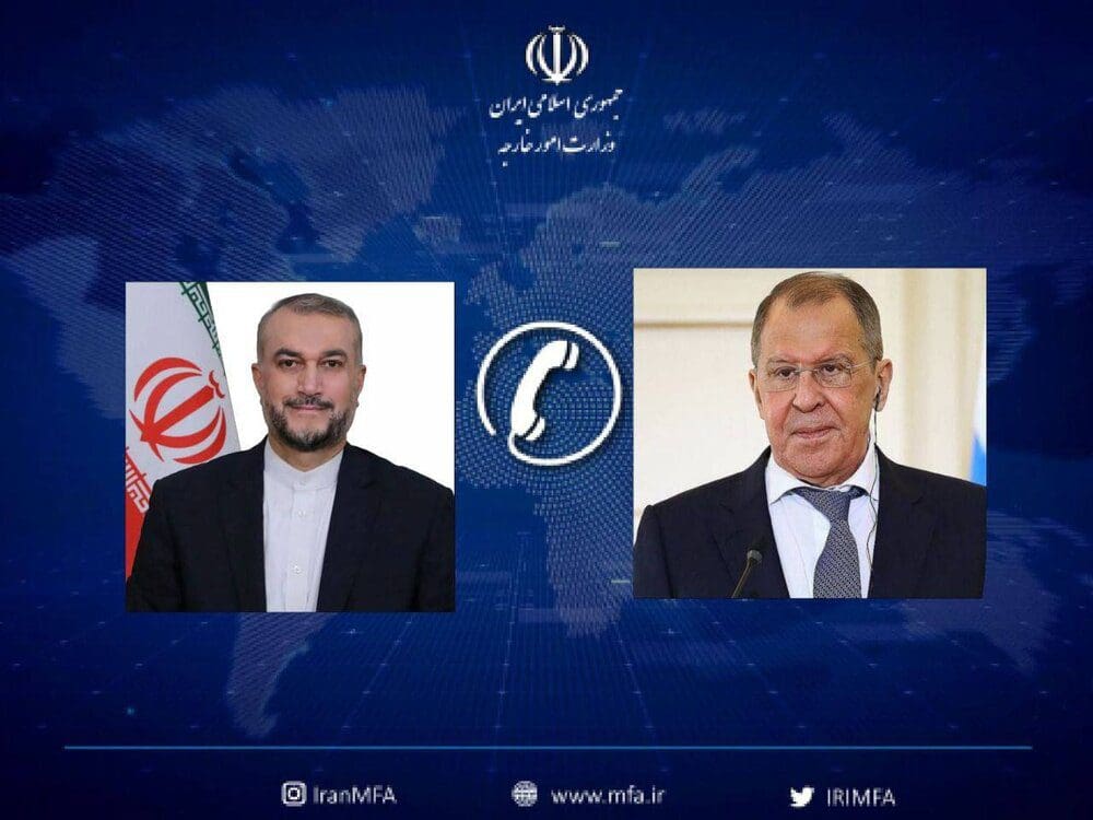 مشاورات إيرانية روسیة تتناول آخر تطورات أوکرانیا والإتفاق بین طهران والوکالة الدولیة
