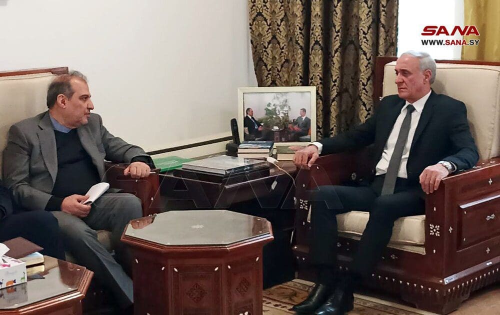 مباحثات بين الوفدين السوري والإيراني في موسكو
