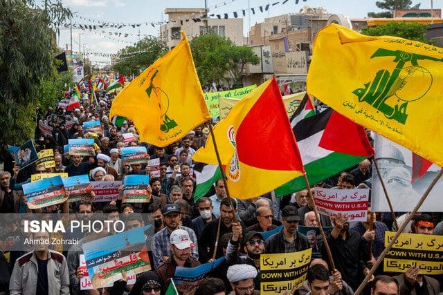 إقامة مسيرات يوم القدس العالمي في إیران دعما للقضیة الفلسطینیة