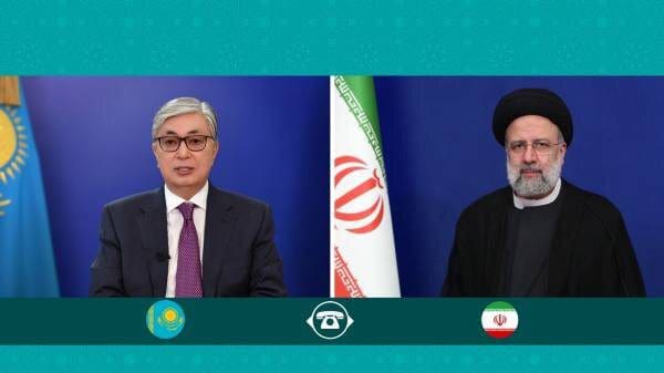 رئيسي یبحث هاتفیا مع نظیره الکازاخستاني