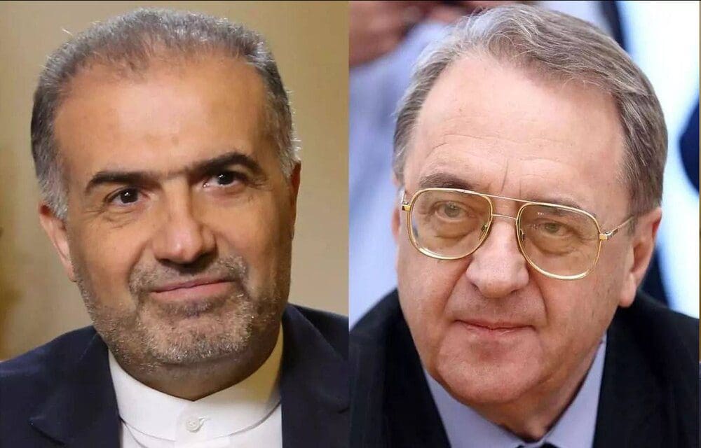 لقاء إيراني-روسي ومناقشة آلیة عقد إجتماع رباعي حول سوریا