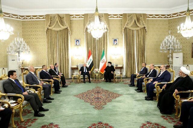إرادة إيران والعراق تقوم علی تطویر العلاقات