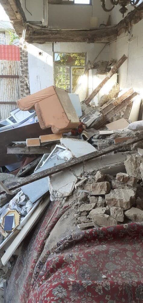 گودبرداری در یک زمین در بروجرد حادثه آفرید