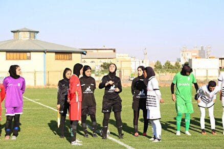 گزارش تصویری دیدار دوستانه تیم ملی فوتبال دختران نوجوان با شاهو کامیاران