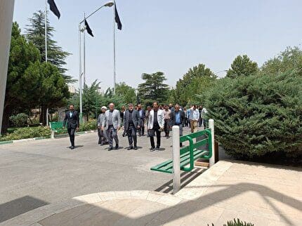 بازدید مسئولین بسیج ورزشکاران کشور از مرکز ملی فوتبال