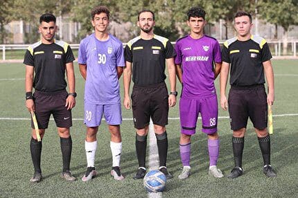 دیدار دوستانه تیم ملی نونهالان