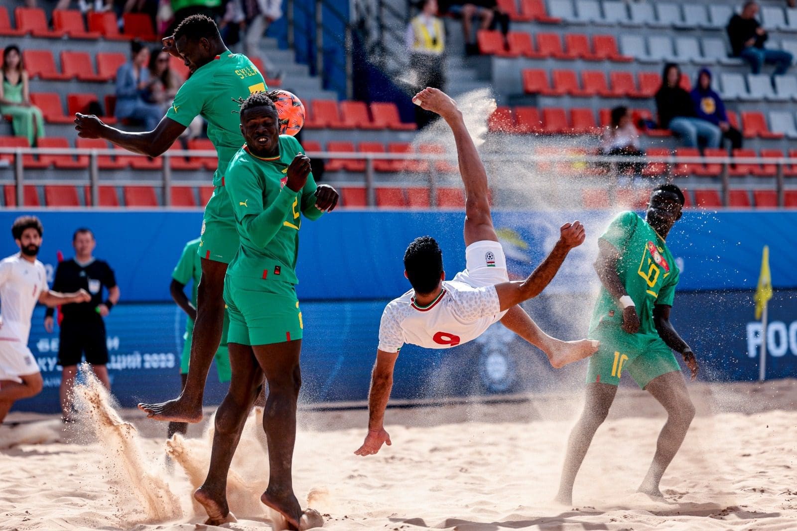 ایران 5 - 1 سنگال / پیروزی یوزهای ایرانی مقابل قهرمان آفریقا