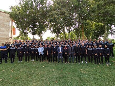 تصاویری از مراسم افتتاحیه دوره دانش افزایی ناظران داوری فوتبال