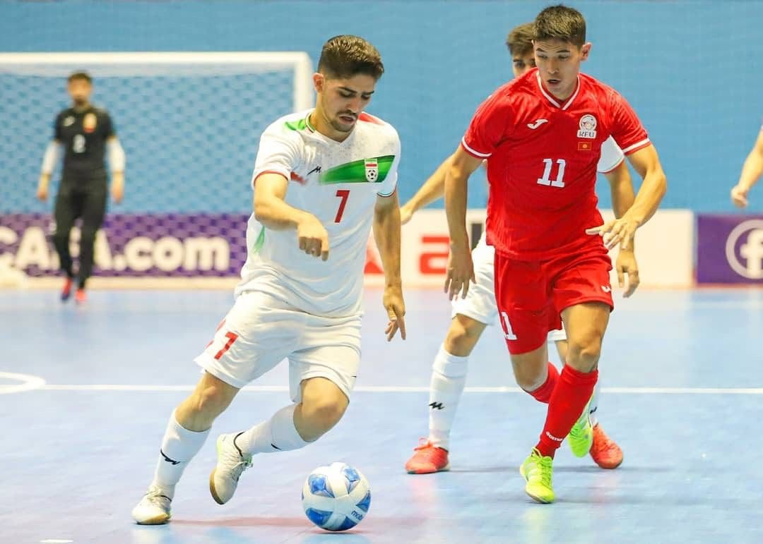 پیروزی تیم ملی فوتسال امید برابر قرقیزستان
