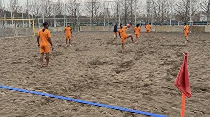 برگزاری اردوی تیم ملی فوتبال ساحلی