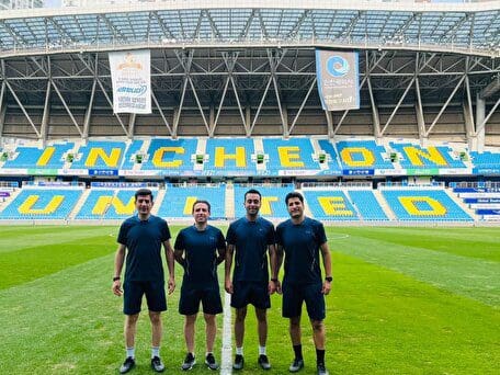 قضاوت داوران ایرانی در مرحله پلی آف لیگ قهرمانان آسیا