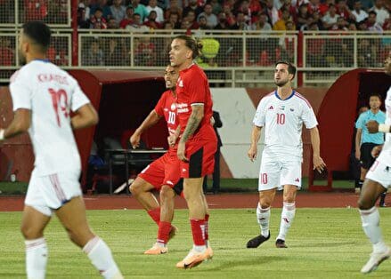 خلاصه بازی تراکتور ایران و شارجه امارات و گفت و گو با مربی تراکتور