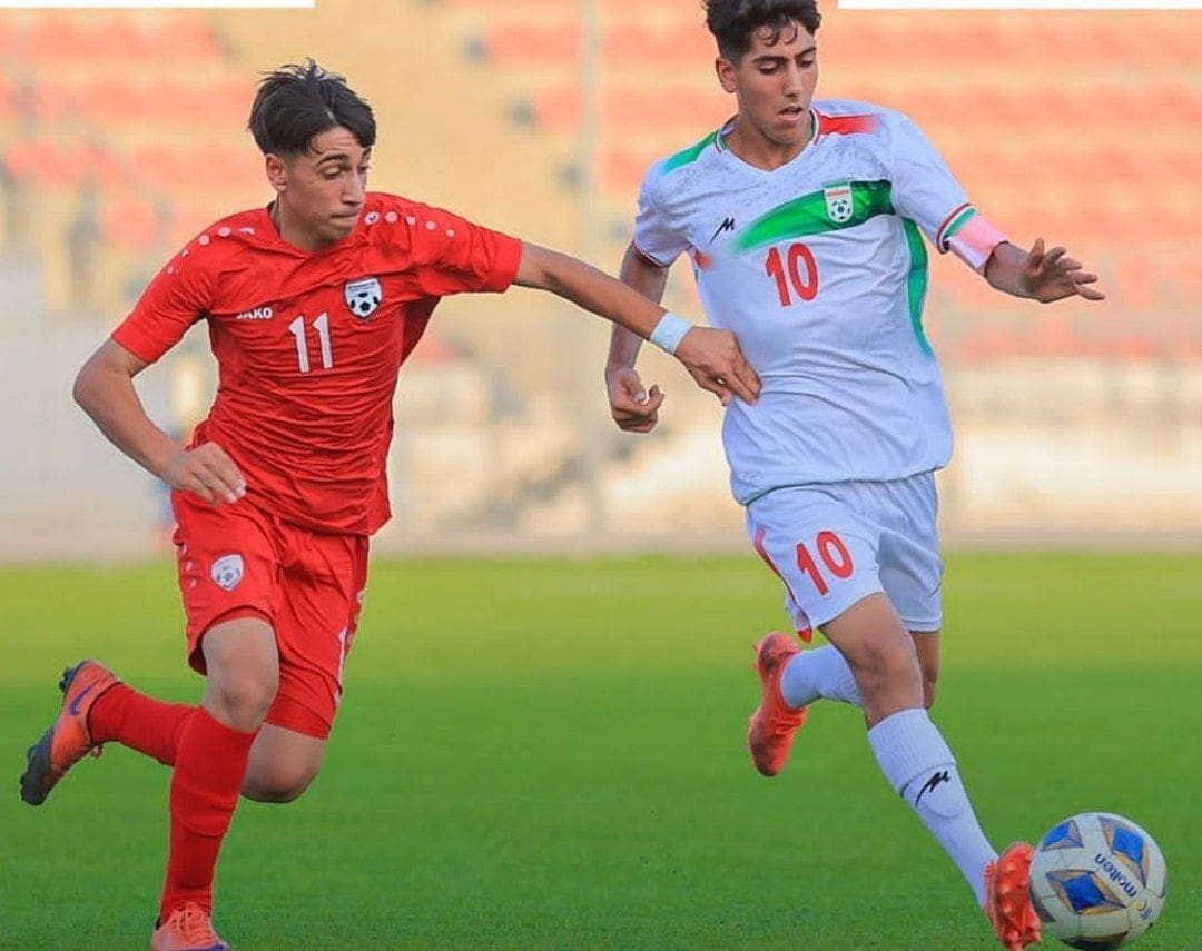 شکست ایران مقابل افغانستان