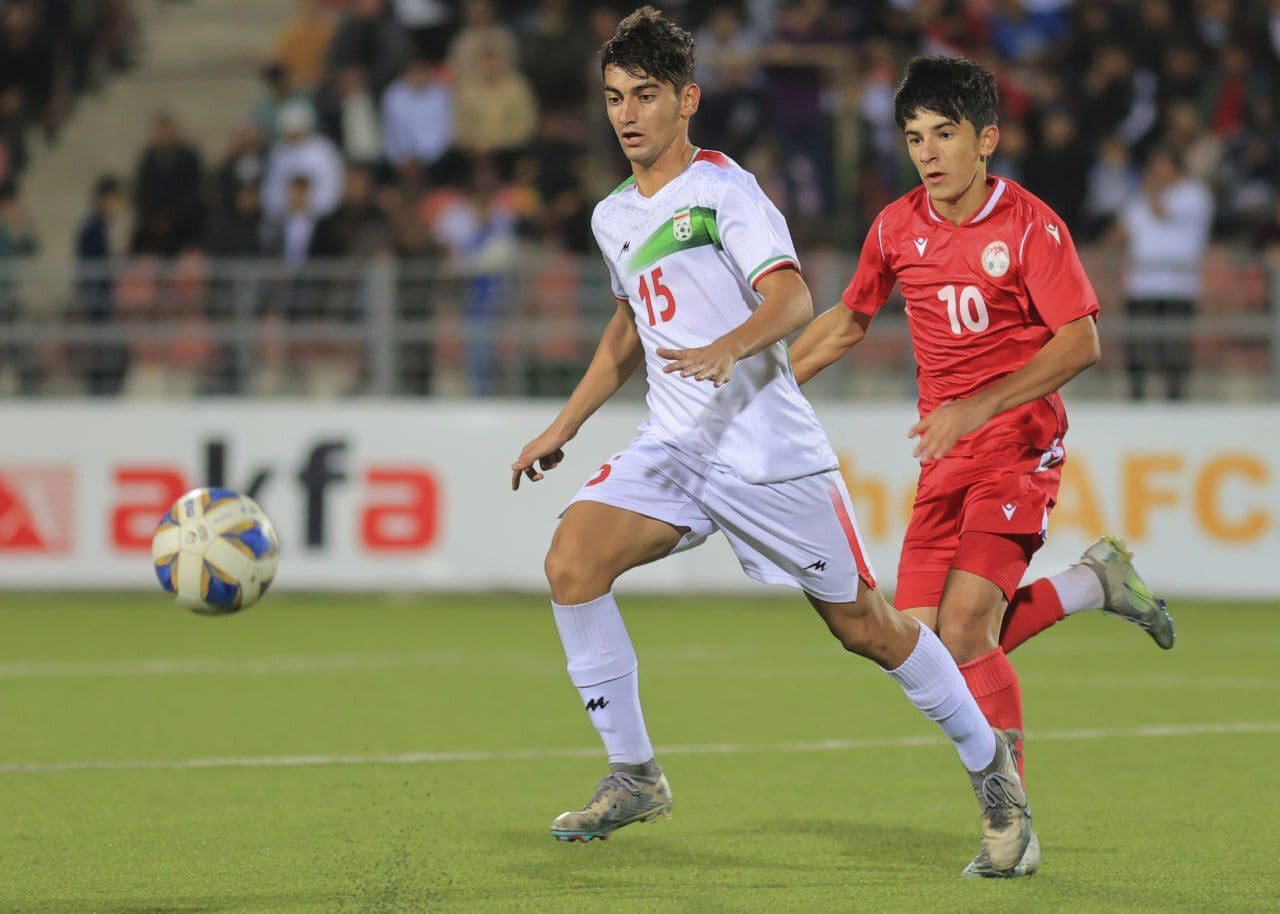 برد ایران مقابل تاجيکستان 