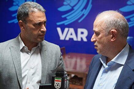 گزارش تصویری بازدید سرپرست وزارت ورزش و رییس فدراسیون فوتبال از ورزشگاه آزادی