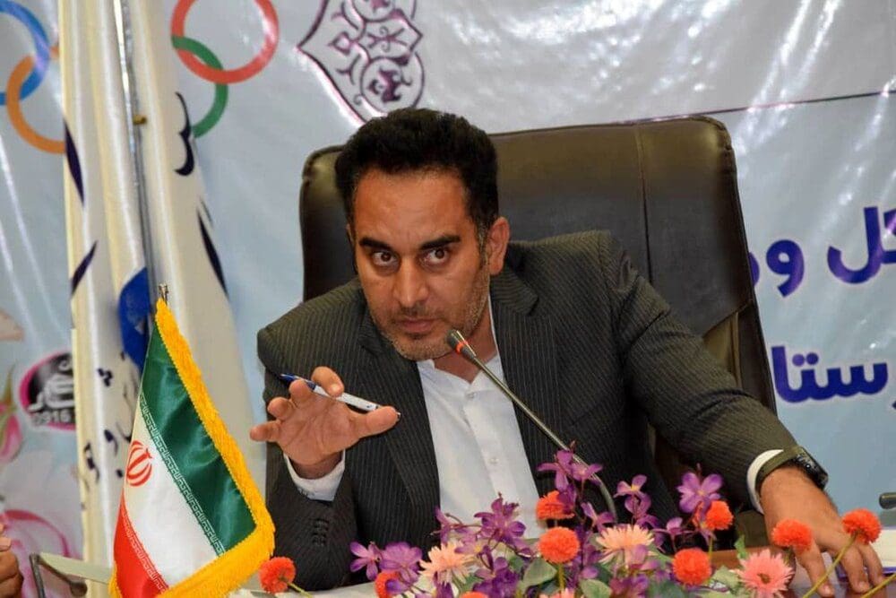 سرانه ورزشی لرستان برای هر نفر ۶۱ سانتی‌متر است