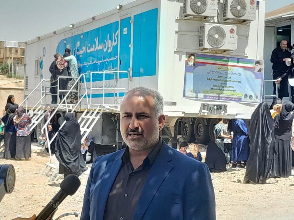 ارائه خدمات درمانی توسط ستاد اجرایی فرمان امام(ره) در مناطق محروم دلفان