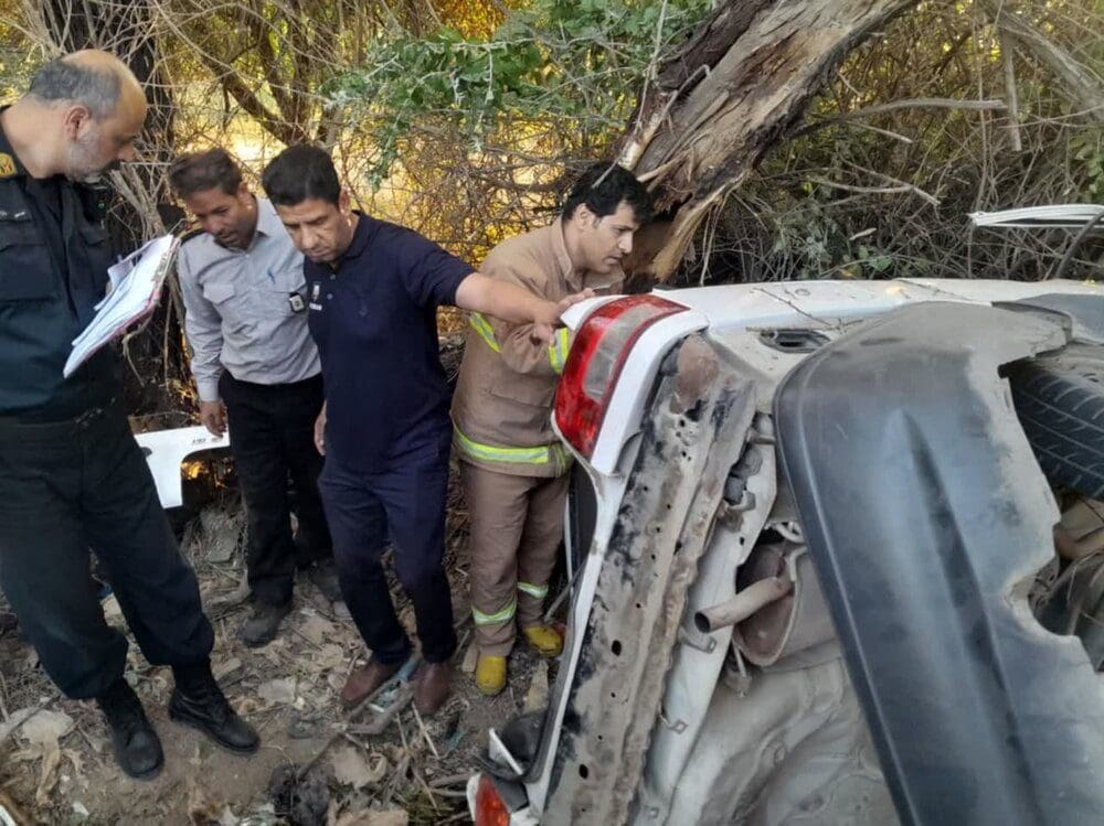 یک کشته و سه زخمی تلفات انحراف خودروی سواری در بروجرد