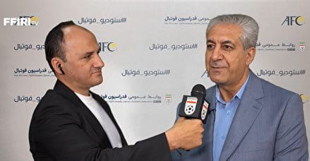 گفت و گو با مسئولین شرکت کننده در آیین رونمایی از سامانه قضایی فدراسیون