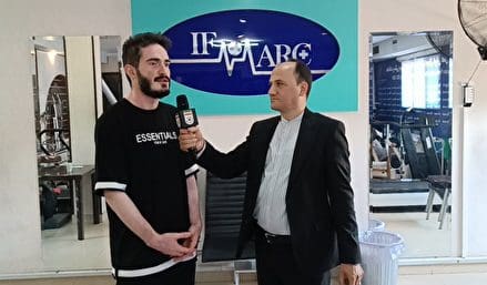 گفت و گو با خبرنگاران حوزه فوتبال در خصوص تست های پزشکی از خبرنگاران به مناسبت روز خبرنگار