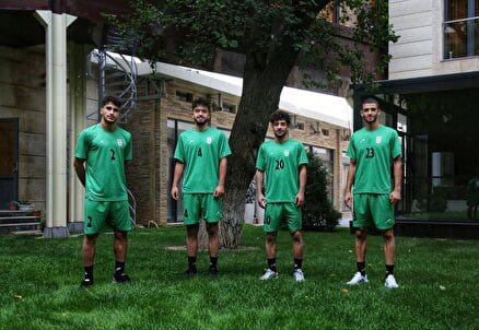 تصاویری از ریکاوری امیدهای ایران در هتل محل اقامت