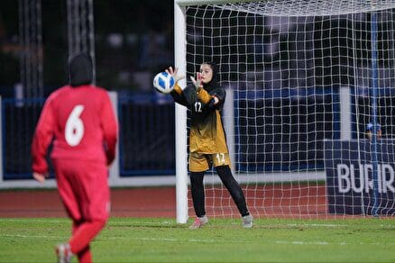 تصاویری از دیدار تیم های ملی دختران زیر ۱۷ سال ایران و‌ هند