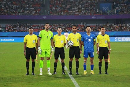 گزارش تصویری از دیدار تیم های ملی امید ایران و مغولستان