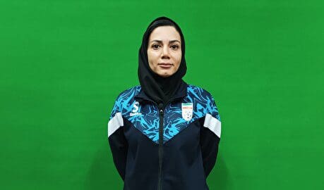 صحبت های فریبا کعبی داور ملی فوتسال در حاشیه سمینار دانش افزایی پیش فصل داوران لیگ برتر فوتسال بانوان