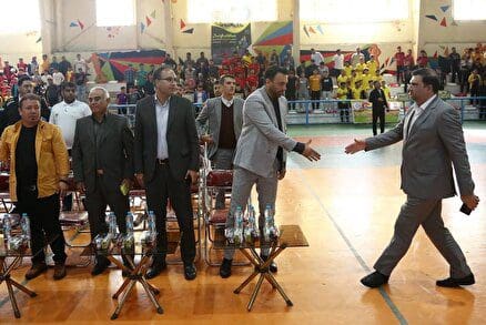 افتتاحیه مسابقات فوتسال قهرمانی بسیج کشور