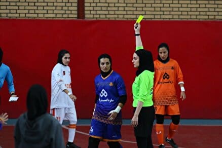 گزارش تصویری/هفته اول سوپر لیگ فوتسال بانوان | سایپا و مس