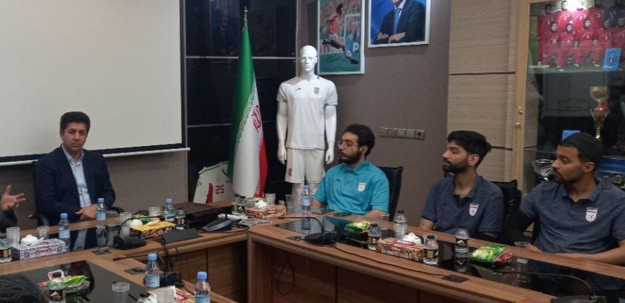 برگزاری اردوی تیم ملی فوتبال الکترونیک در مرکز ملی فوتبال