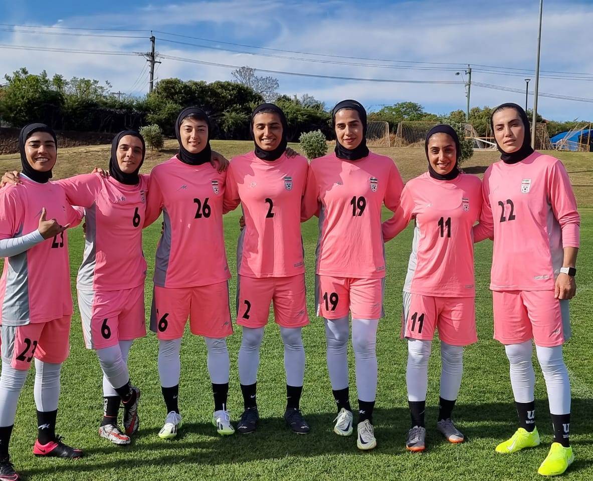 آخرین تمرین تیم ملی بانوان پیش از بازی با فیلیپین