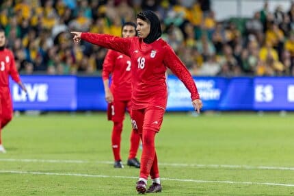 پایان نیمه نخست دیدار ایران و فیلیپین