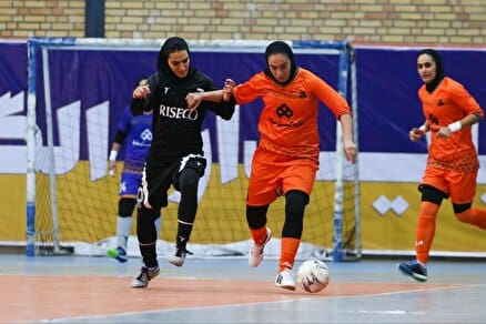 گزارش تصویری/سوپر لیگ فوتسال بانوان|سایپا و رایزکو صفا دشت