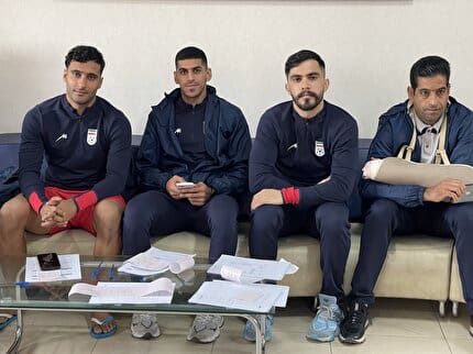 انجام تست های پزشکی اعضای تیم ملی فوتبال ساحلی
